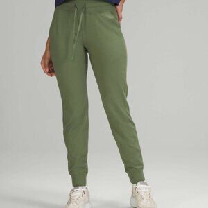 Lululemon Ready to Rulu High-Rise Jogger Size 2 Green Comfort Stretch Drawstring